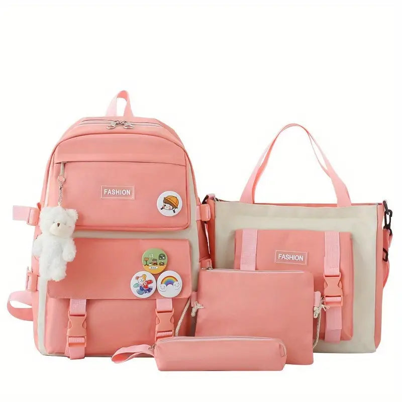 Kit combo x5 mochila kwaii