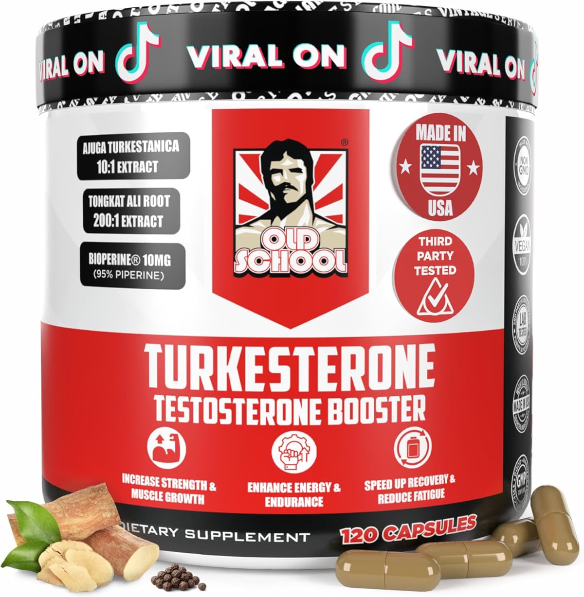 Turkesterona- elevador de testosterona #1