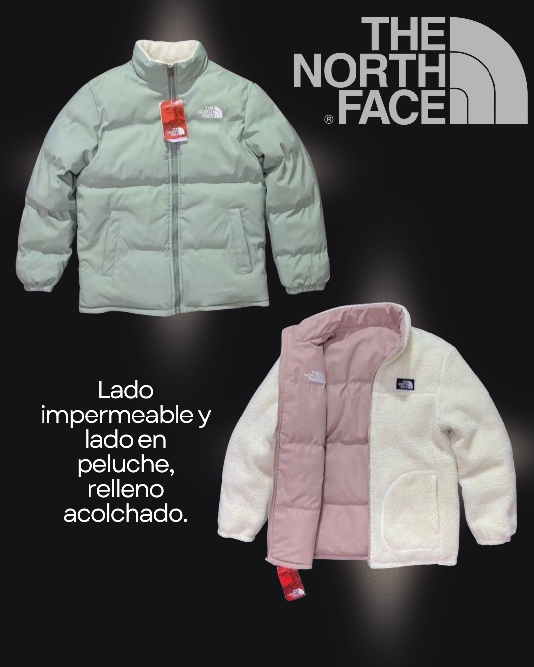 Chaqueta North Face doble faz - Impermeable