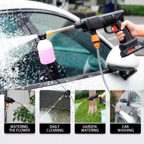 HIDROLAVADORA Inalambrica Doble Bateria, top pressure washer®