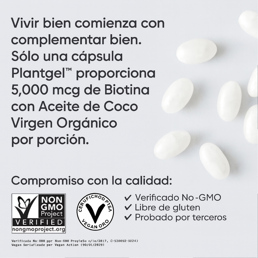 Biotina Vegana de alta pureza - Sport Research