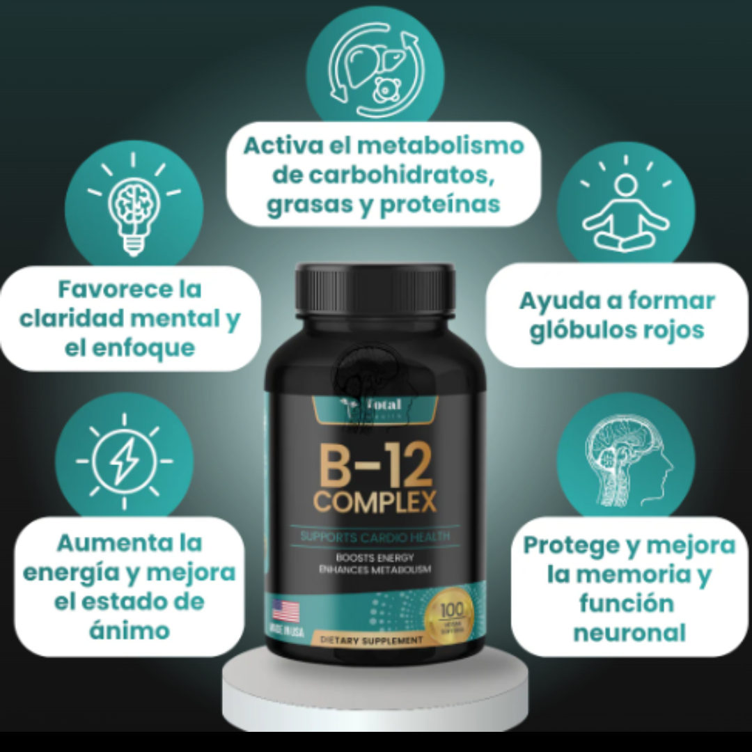 🧠 B-Energy 12 – Despierta tu mente, tu memoria y tu energía 100 capsulas