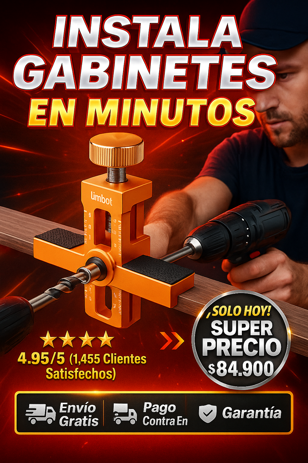 Herramienta de montaje profesional 2 en 1⚡