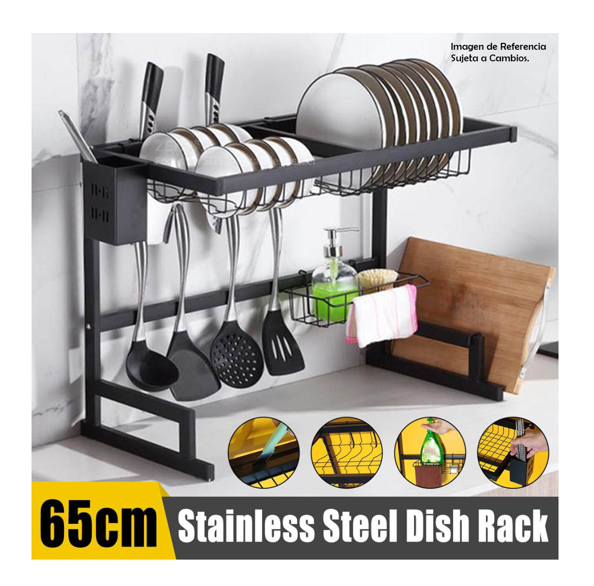 Platero Escurridor en acero inoxidable