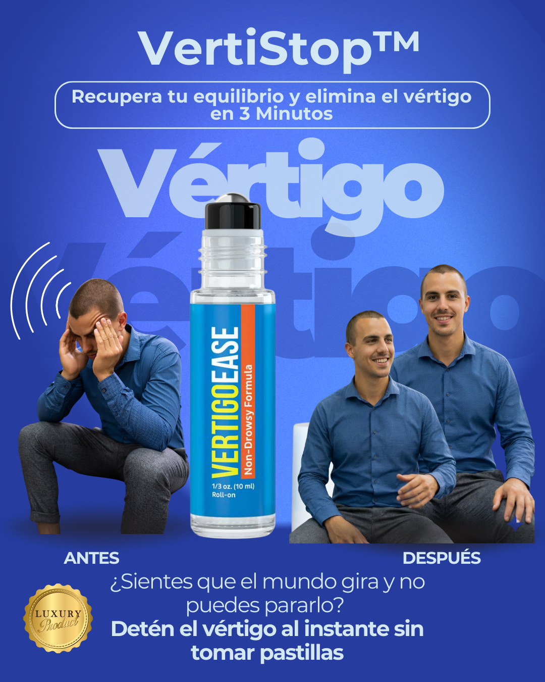 VERTISTOP | Elimina el vertigo y la nausea en minutos