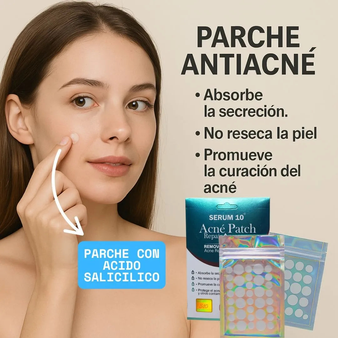 Partchclear 24H™ – Parche Invisible que elimina granos en 24 horas o menos (72 UNIDADES)