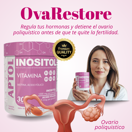 OvaRestore – Recupera el equilibrio hormonal y controla el ovario poliquístico