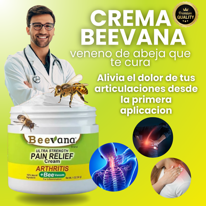 Beevana™ – La crema que elimina el dolor articular en solo 3 a 6 semanas