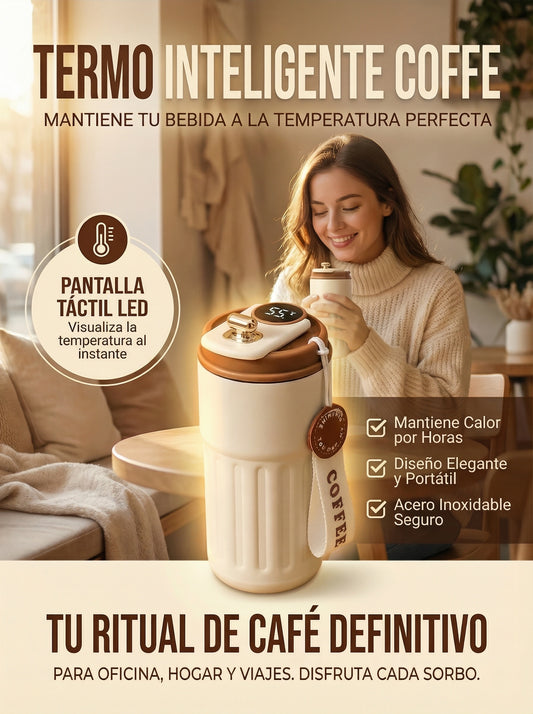 TERMO COFFE ☕ Calienta y enfria en segundos