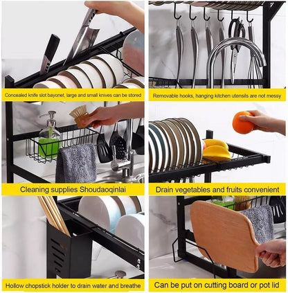 Platero Escurridor en acero inoxidable